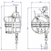 Балансир с резиновым протектором 9411G – 9414G TECNA (60-100 кг), 9434G – 9444G TECNA (35-100 кг) - Балансиры